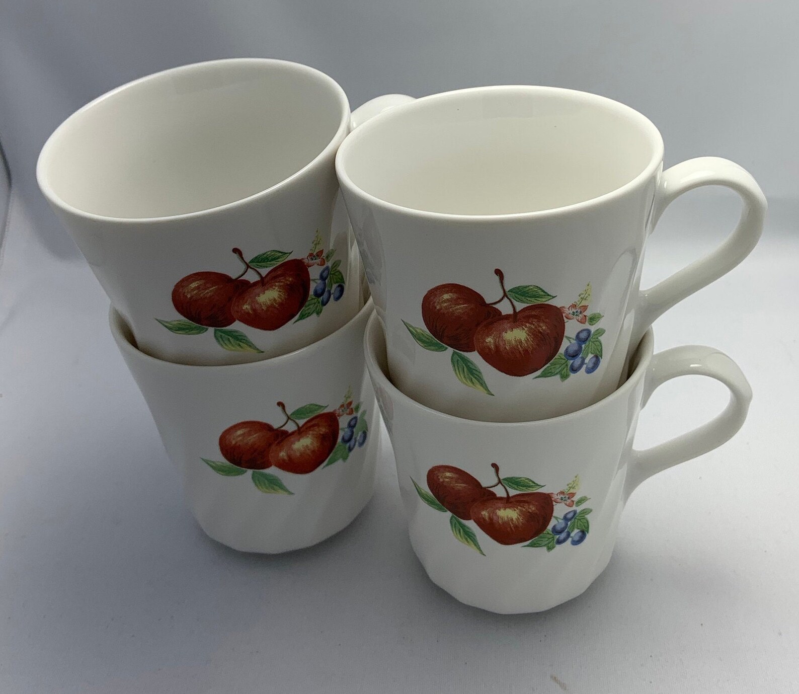 Set of 4 Vintage Tea/coffee Cups Made in the USA by Etsy