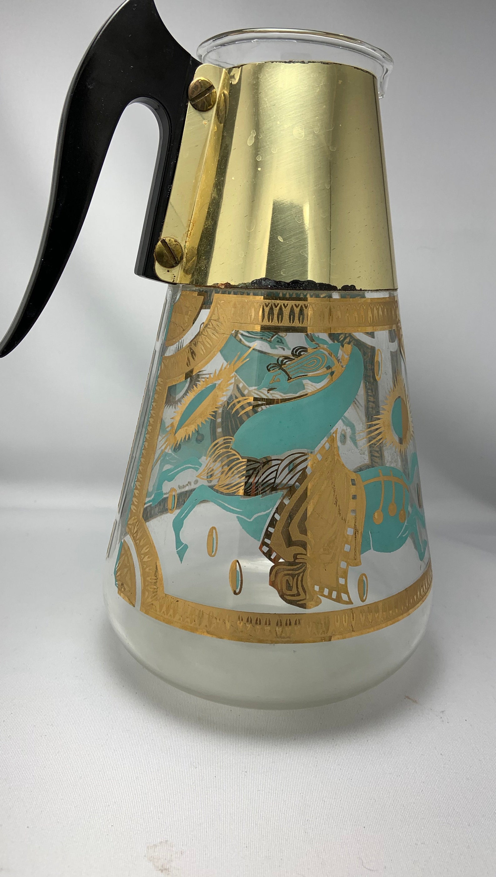Rare Beautiful MCM Vintage Coffee Carafe Was Designed by Fred Etsy
