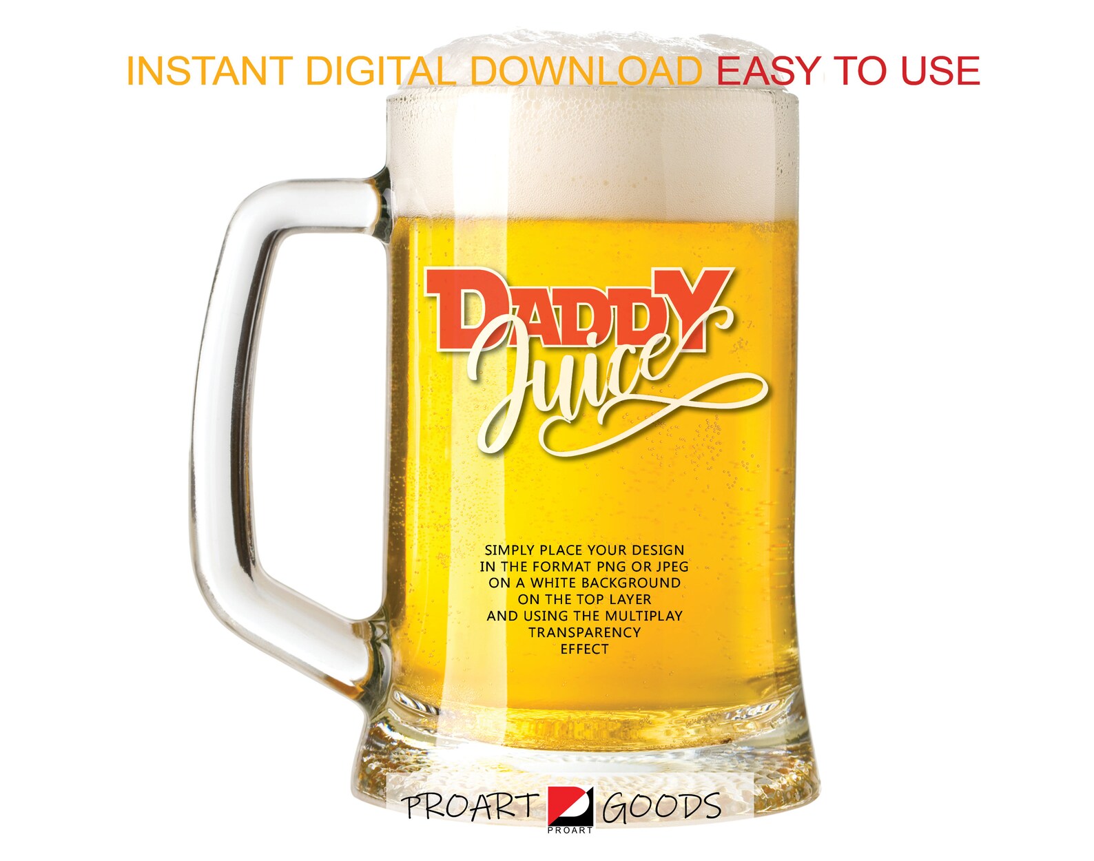 Blank Beer Mug Mockup Beer Mug MOCKUP PHOTO Drinkware Mockup Photo