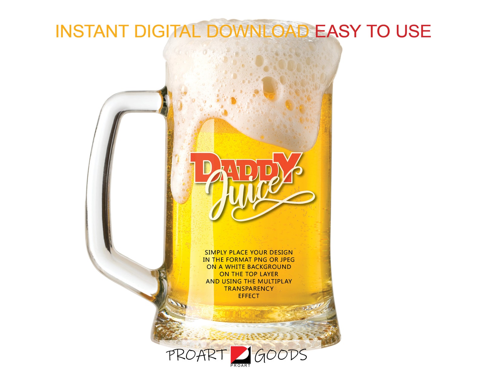 Blank Beer Mug Mockup Beer Mug MOCKUP PHOTO drinkware mockup photo