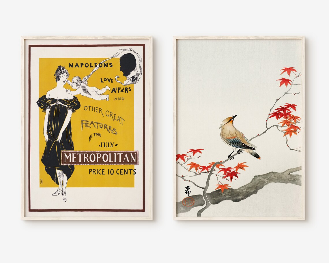 Eclectic Gallery Wall Set of 16 Prints Gallery Wall Prints Etsy