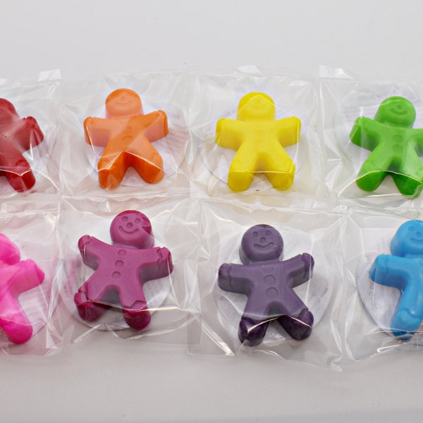 Gingerbread Men Mini Soaps - Christmas Decoration,Guest Soaps Stocking Fillers Advent OT