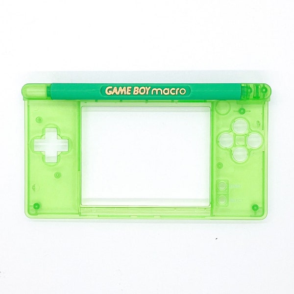Gameboy Macro, Nintendo DS lite conversion, hinge bar dowel.