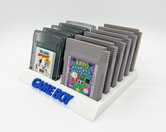 Gameboy, Color, Advance, Cartridge display rack