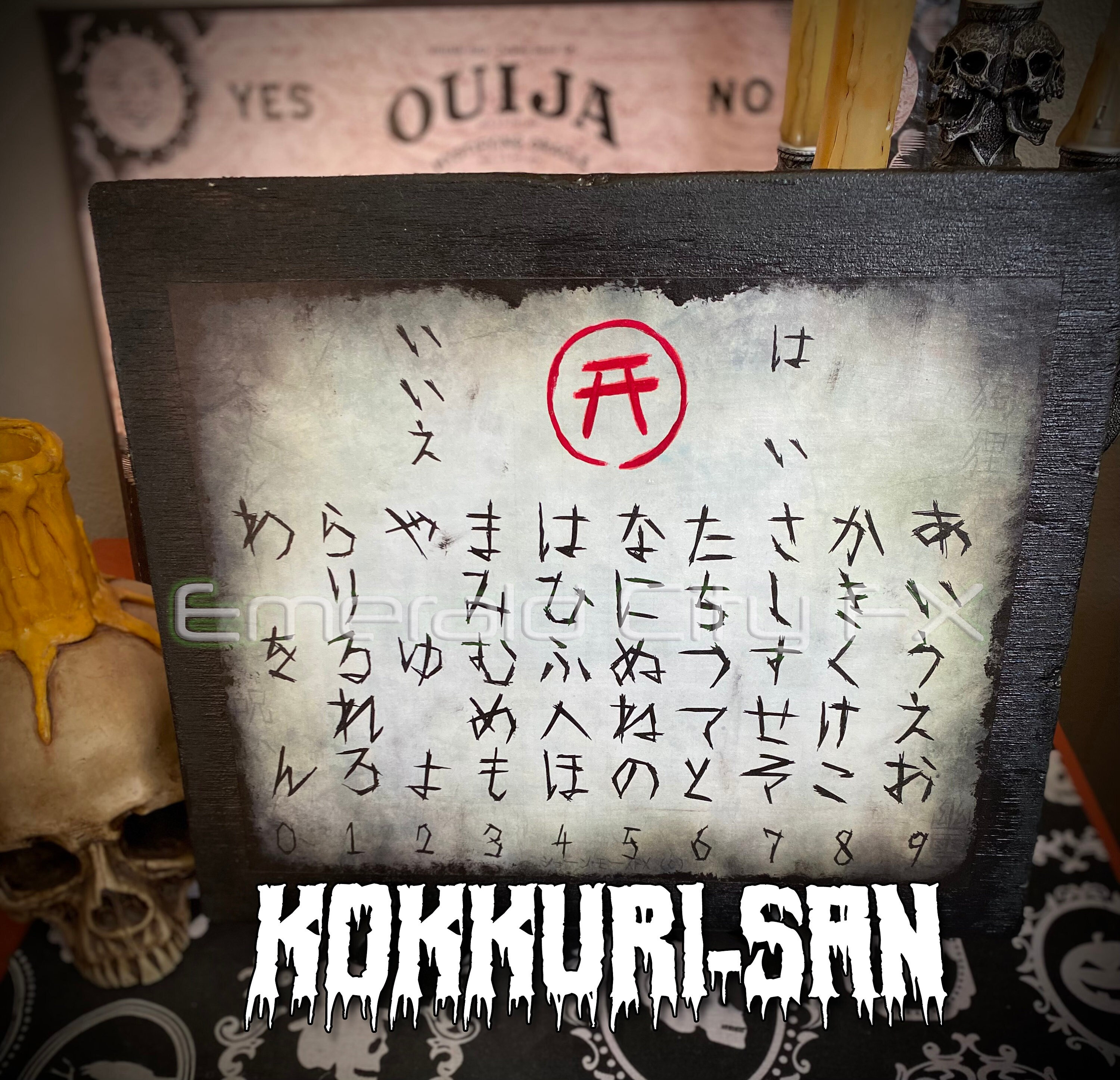 Kokkuri-san Tableau parlant Ouija japonais fait à la main - Etsy France
