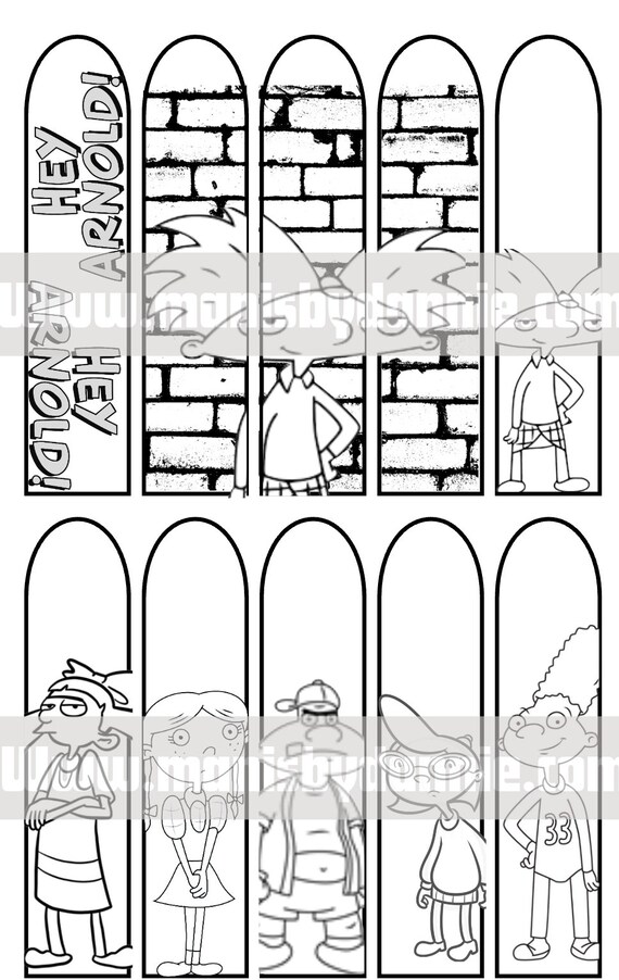 Various Different Traced Outline Fill in Color Nail Paint Template Water Decals