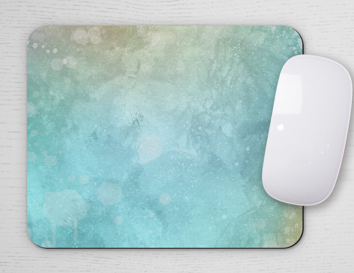 Mouse Pad Blue Water Wash Mouse pad Office Desk Accessories Etsy