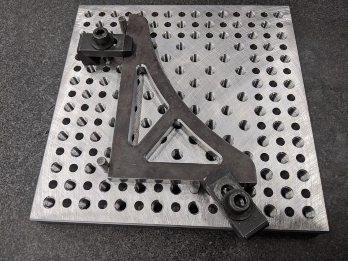 12 X 24 Steel Fixture Plate FREE SHIPPING Etsy