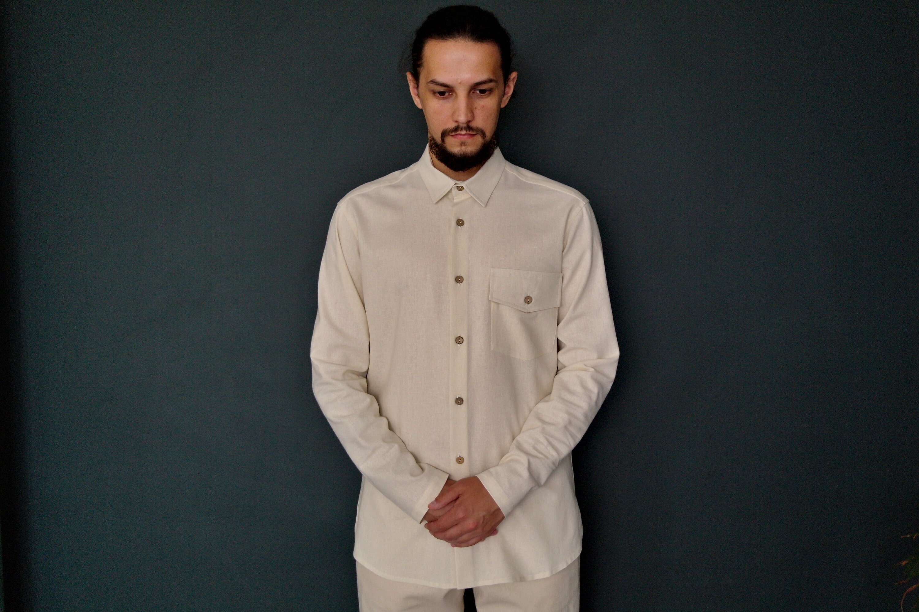 Point Collar Shirt - Etsy