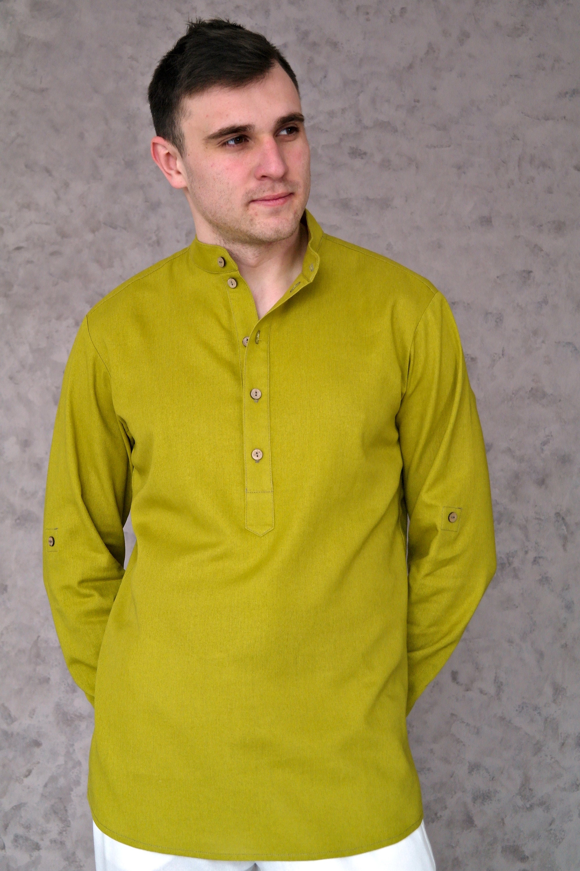 Mens Linen Shirt Linen Shirt for Men Summer Shirt Men's Etsy
