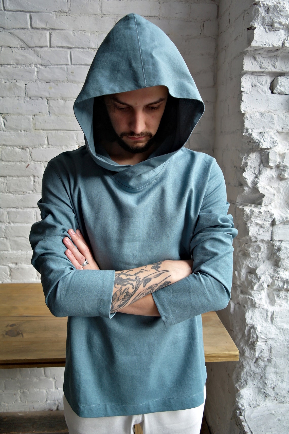 linen sweatshirt