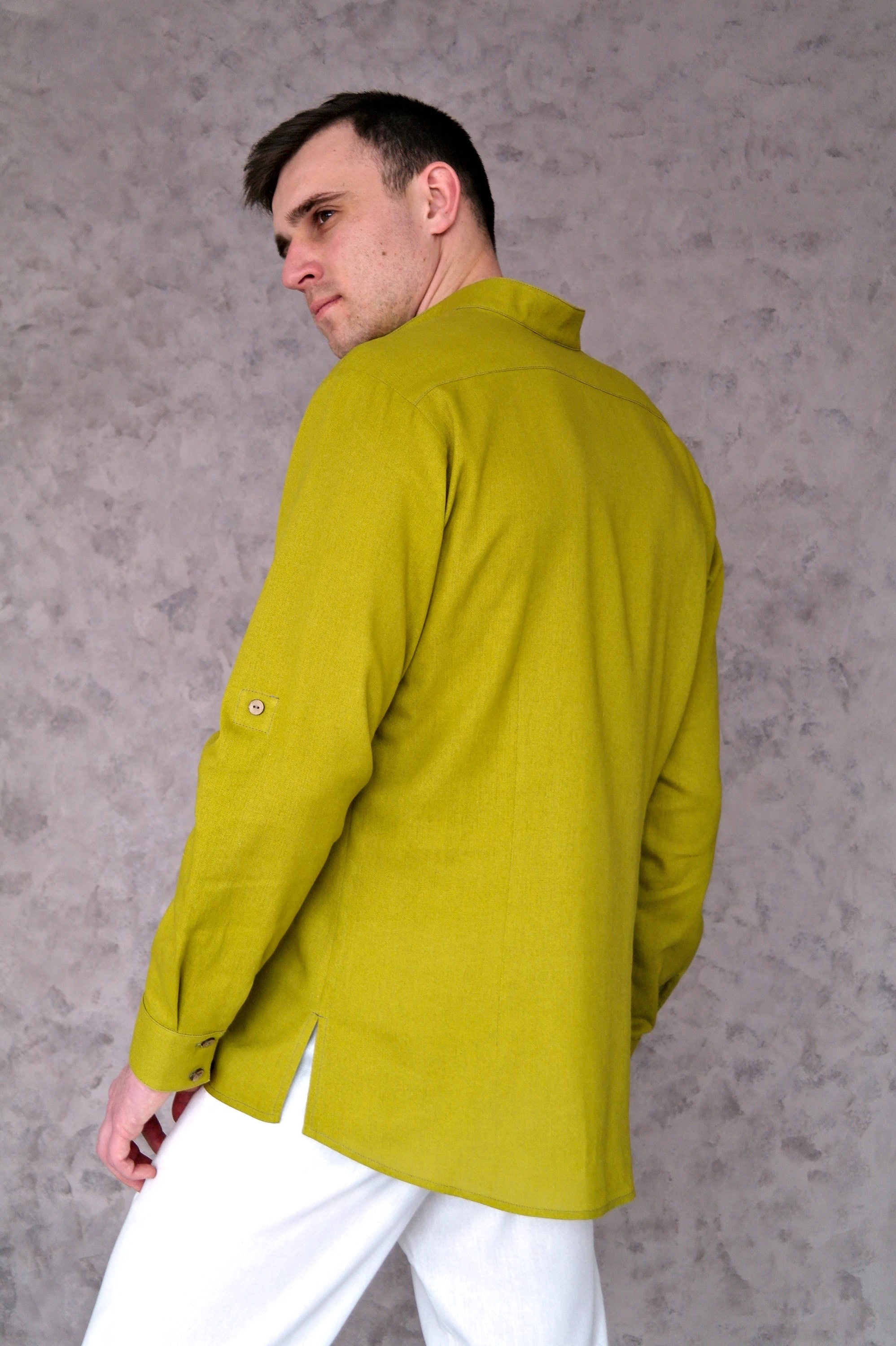 Mens Linen Shirt Linen Shirt for Men Summer Shirt Men's Etsy