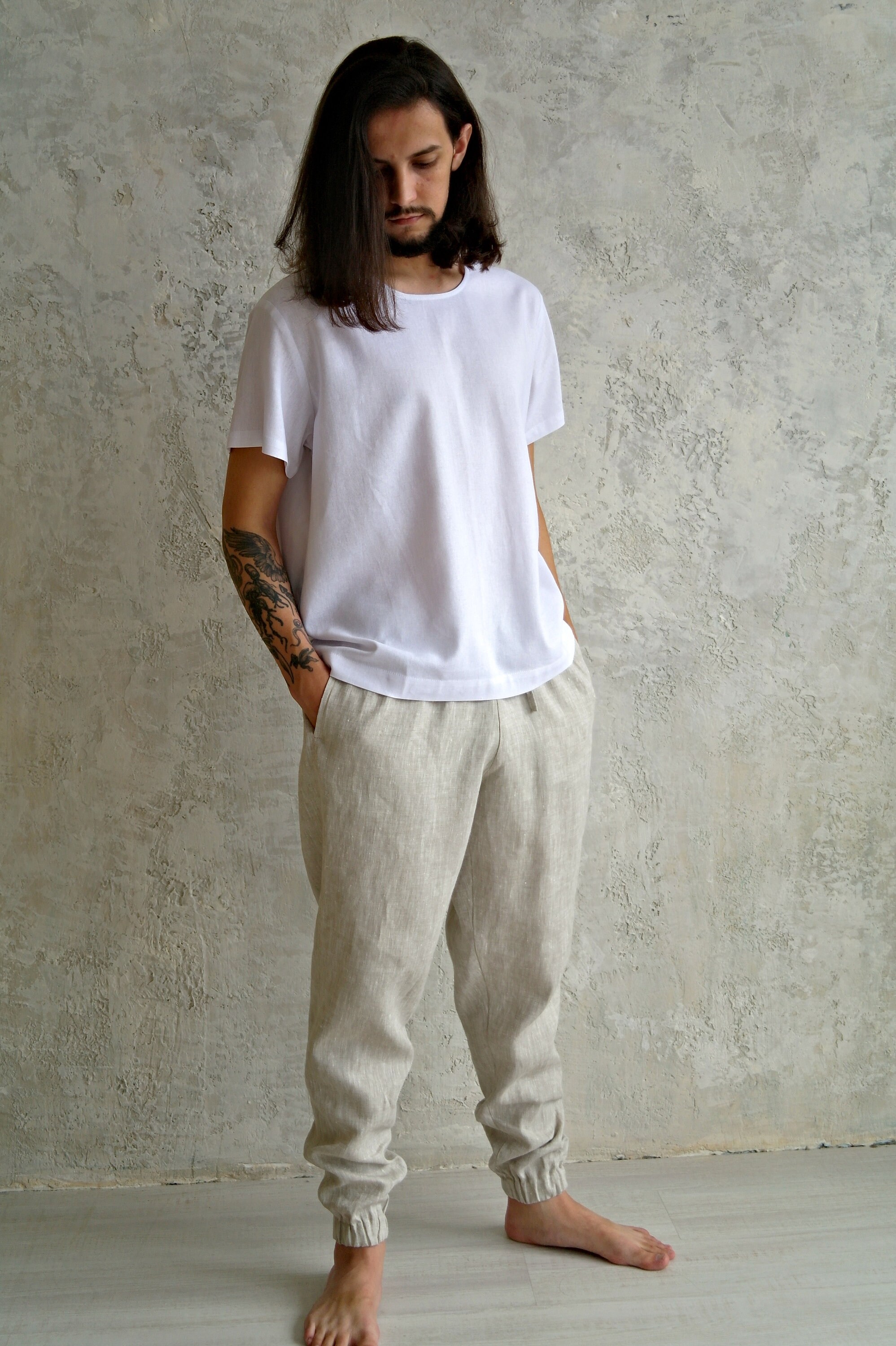 Eskandar Easy Pants | Garmentory