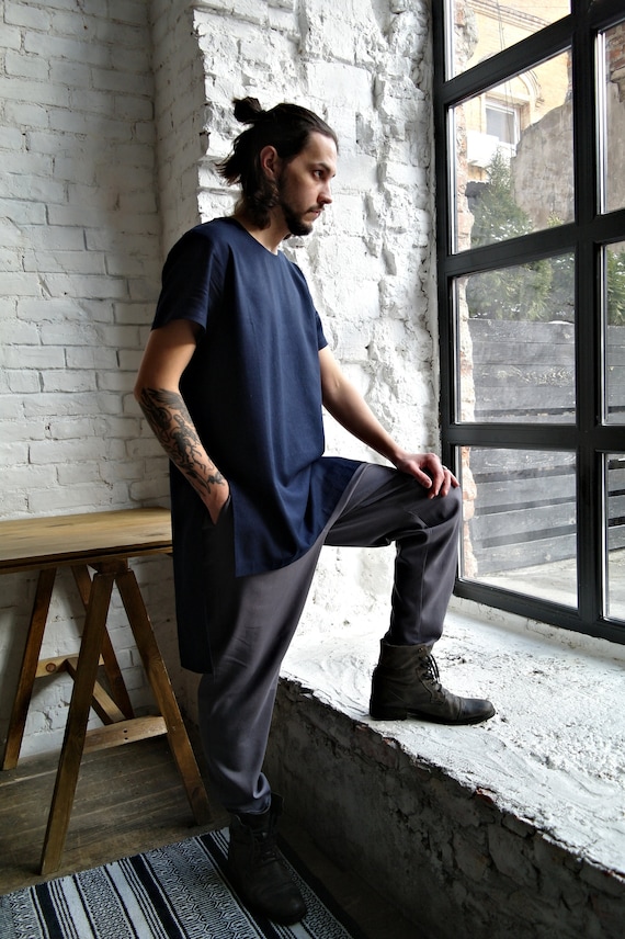 Handmade LINEN PANTS Men Men's Linen 