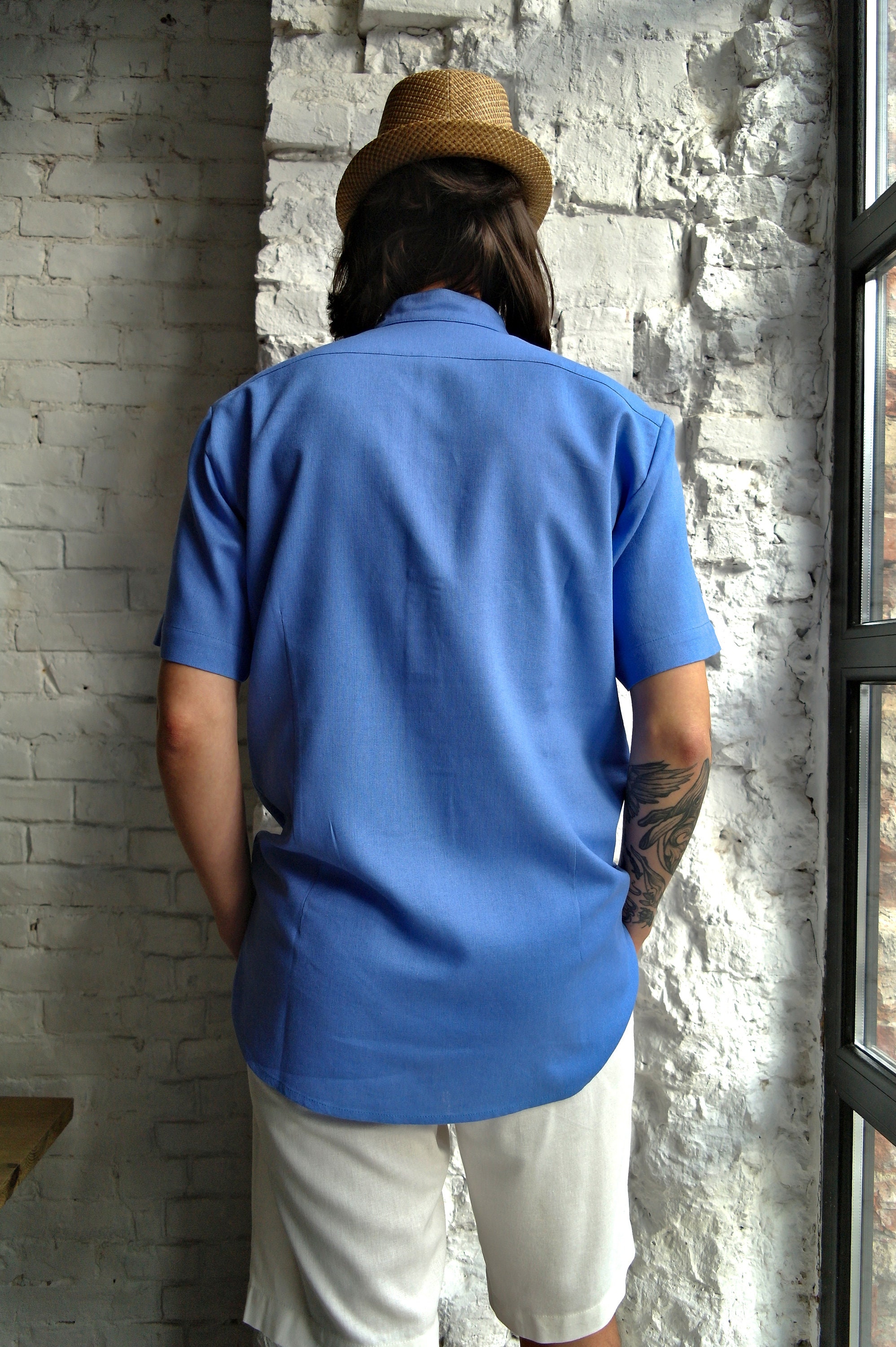 LINEN SHIRT MEN Mens Linen Shirt Men's Linen Shirt Etsy