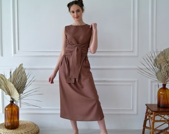 KIMONO LINEN DRESS, Linen dress women, Long linen dress, Natural Linen Dress, Maxi linen dress, Soft linen dress, Organic Flax dress