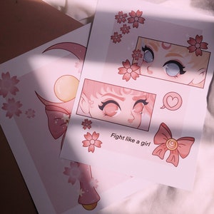 Prints de ilustración de Sailor Moon