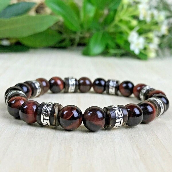 Bracelet Oeil de Taureau bois Coco Tibet