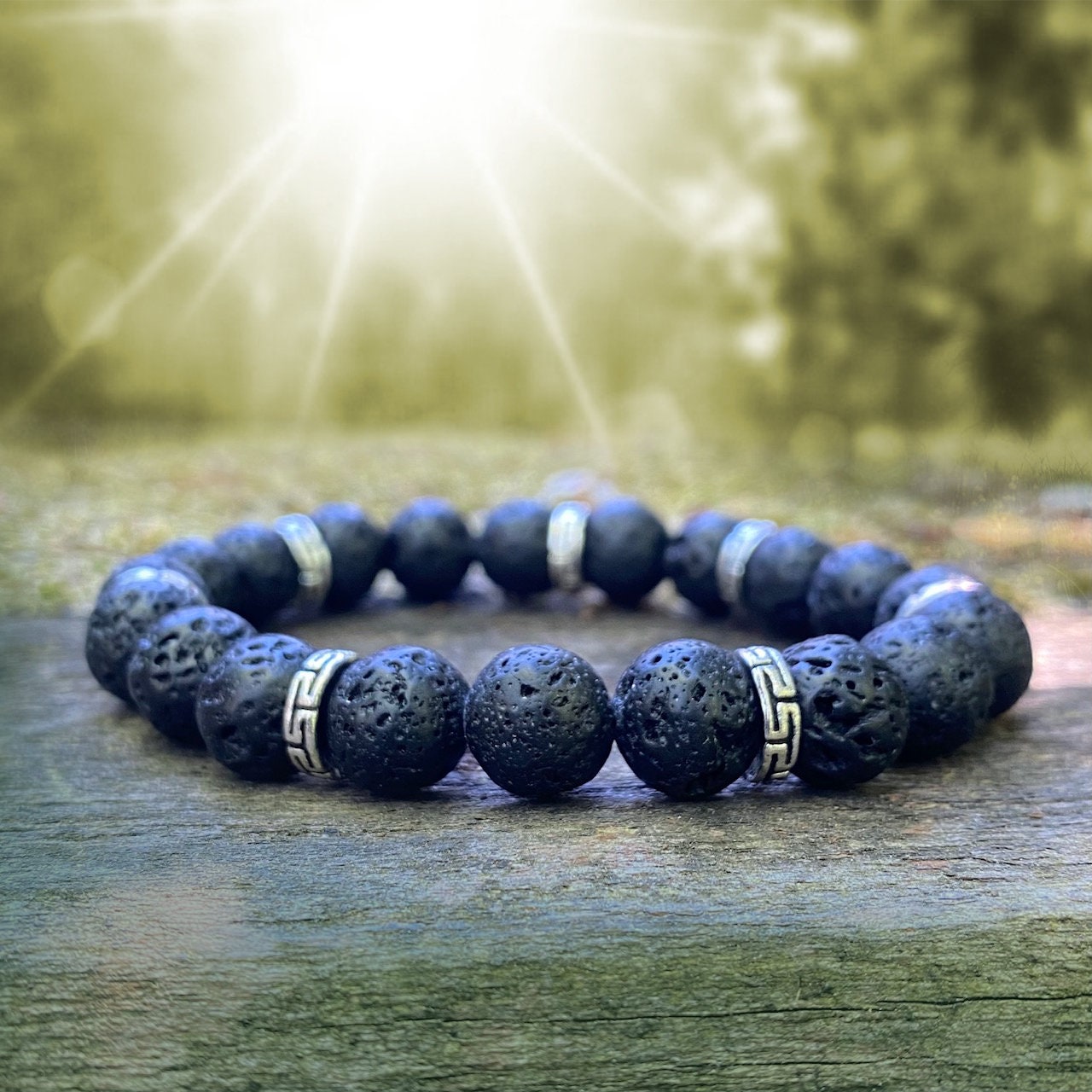 Bracciale Di Perle In Pietra Naturale Fatto A Mano 4MM Mini