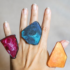 Glass Finger Art/Paint Palette