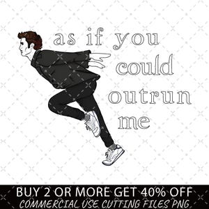 Als ob Sie mich überholen könnten Png, 3,5-Zoll-Glitter-Vinyl-Svg, Wasserflaschenaufkleber Edward Bella Forks Cullen TITSOAK Vampire, Twilight Meme Png