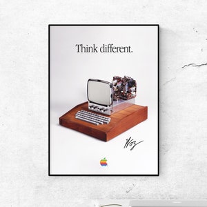Think different apple poster - Etsy 日本