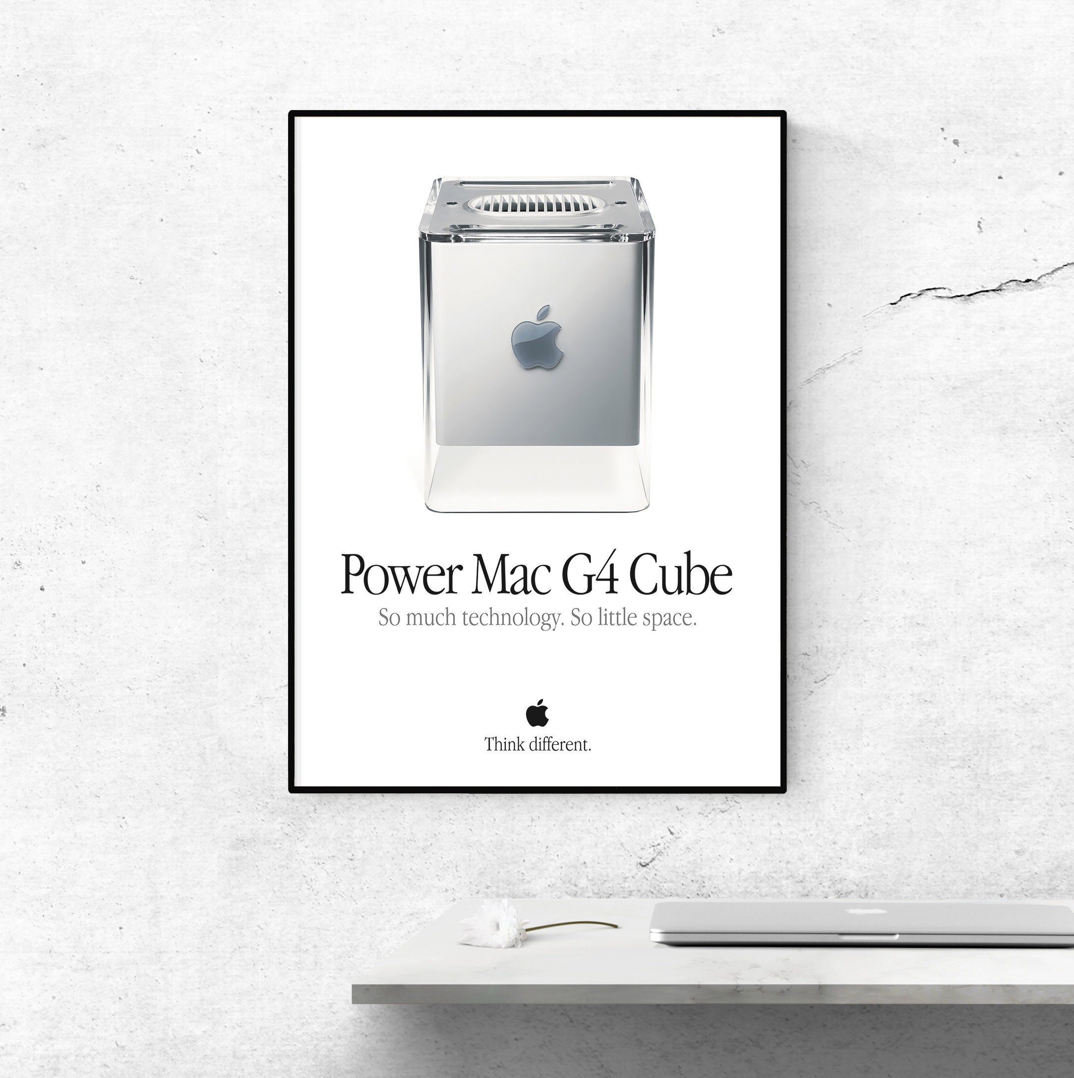 Apple Power Mac G4 Cube ポスター。Apple PowerMac G4 Cube Apple Power Mac G4 Cube ポスター。Apple PowerMac G4 Cube
