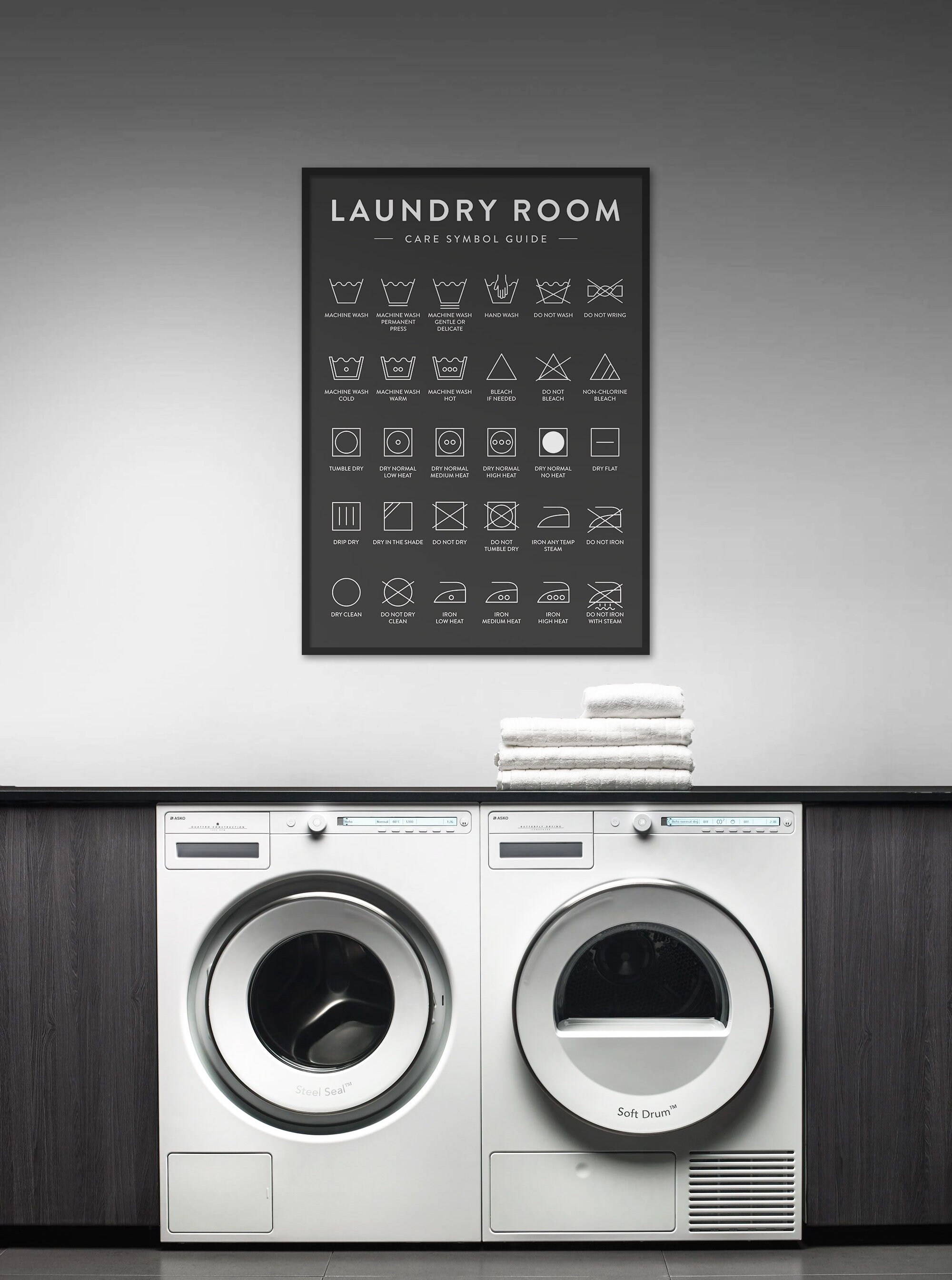 Laundry Sign Poster Laundry Sign Printable Laundry Decor - Etsy