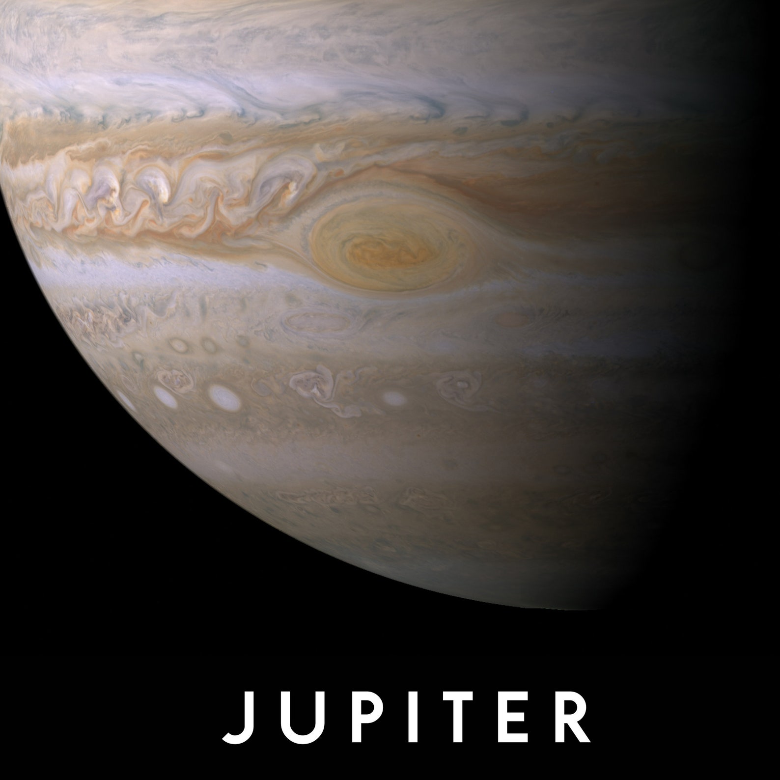 JUPITER Poster Wall Art High Resolution Jupiter Poster 50cm X Etsy