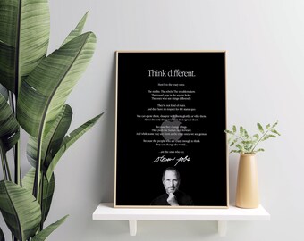 Apple】think different 額縁入りポスターコンプリートセット