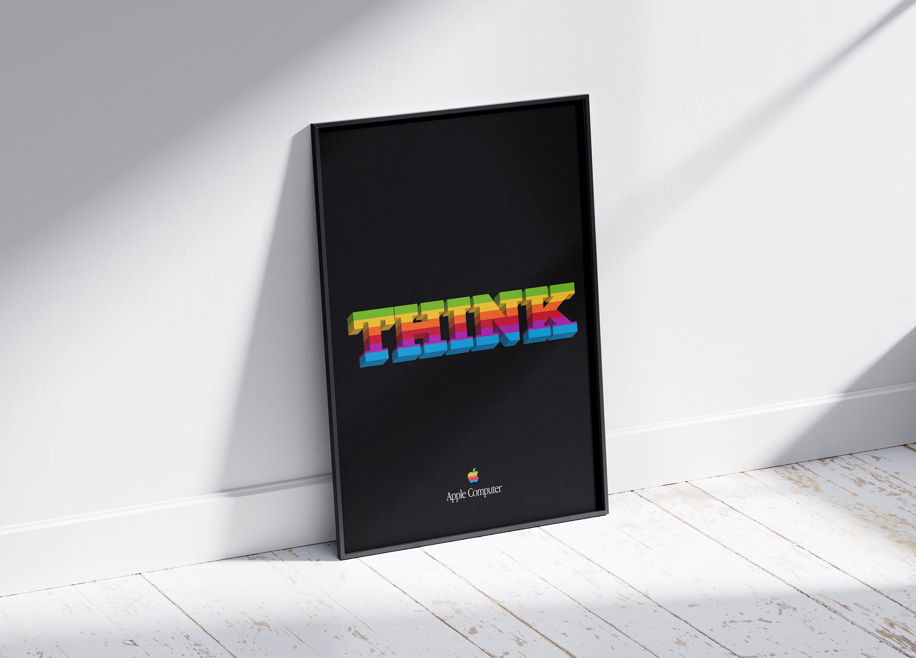 Apple THINK Poster. Apple Think Different Digital Prints