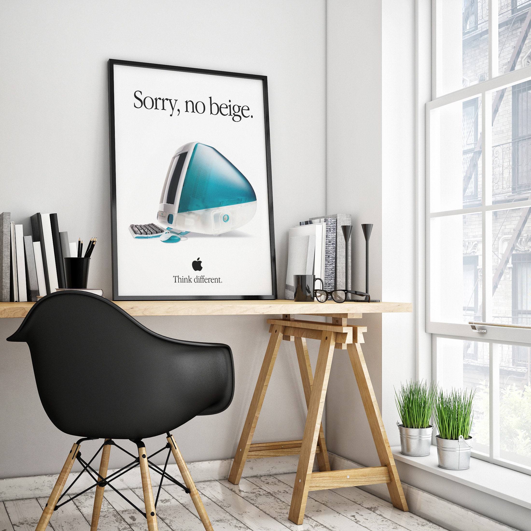 Apple Imac G3 Poster Print. Apple Sorry, No Beige Poster