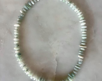Seafoam Gem Necklace