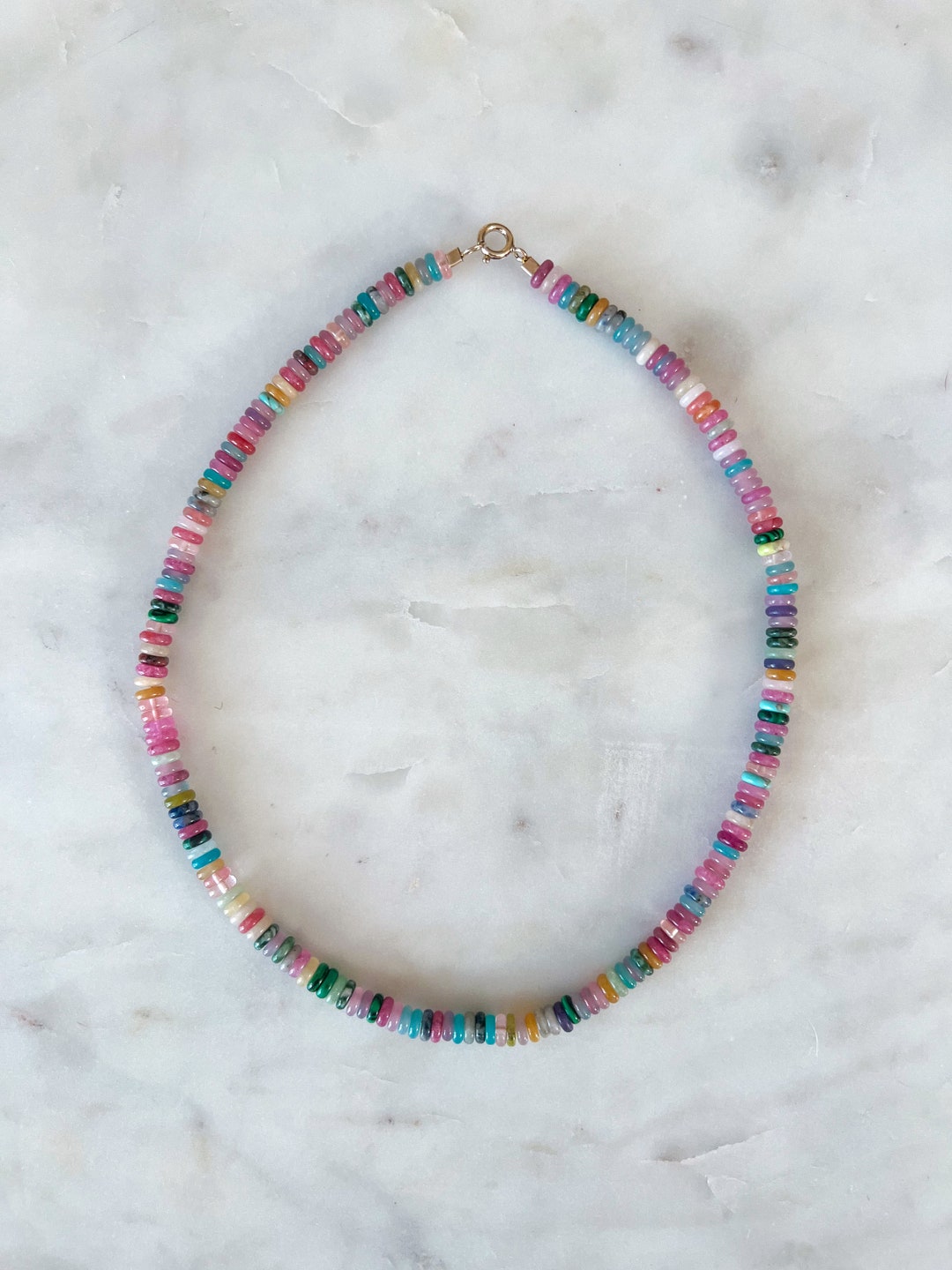 Confetti Gold Necklace main image 1