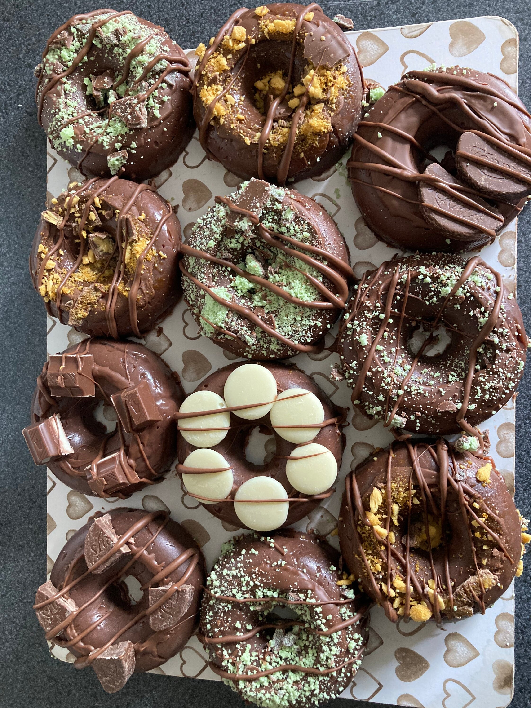Fudge Donuts Etsy