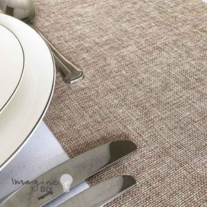 Pristine Table Runner Natural  - 1.5 Meter Roll | Natural Burlap Table Runner | Rustic Table Decoration for Weddings and Events