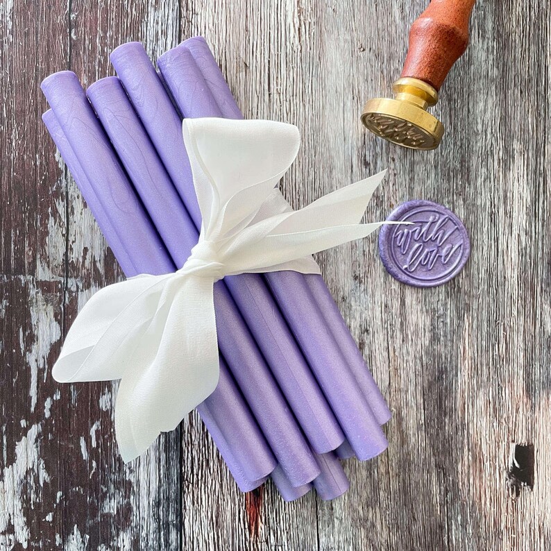 11mm Sealing Wax Stick - Lilac  ImagineDIY