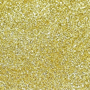 Carte A3 pailletée - Or glamour | Grande feuille d'or scintillant | Carte décorative recouverte de paillettes A3 en or vif