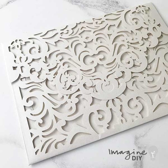 Filigree wedding invitations clearance