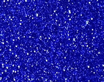 A3 Glitter Card - Electric Blue | Large Sheet of Royal Blue Glitter Card | Decorative A3 glitter covered card