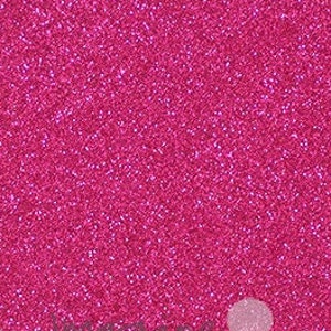 Biglietto glitter A3 - rosa fucsia / foglio grande di biglietto glitter rosa acceso / biglietto decorativo A3 ricoperto di glitter