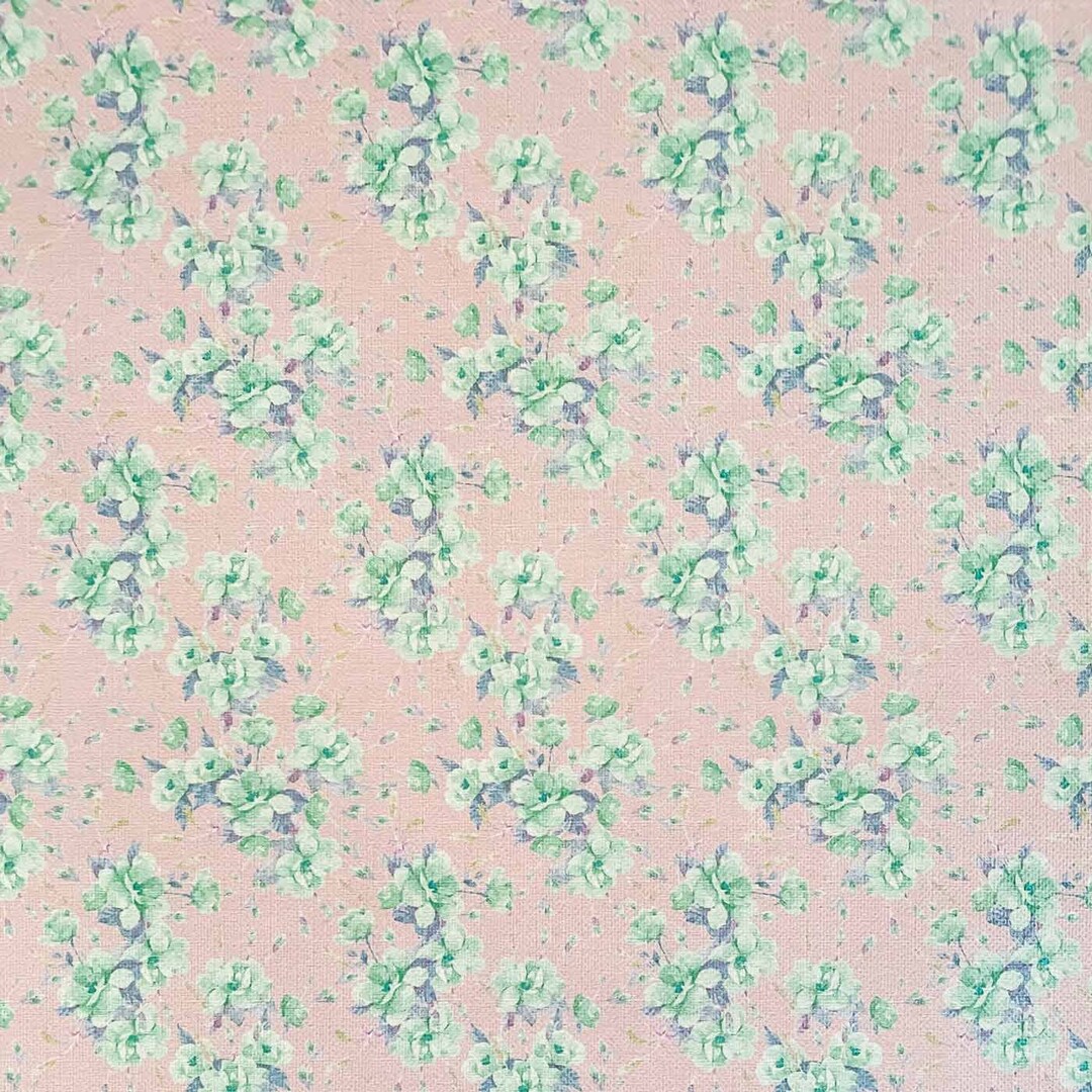 Pink Patterned A4 File Blossom Pink Paper . PACK OF 5 . Decorative Paper . Patterned Paper ...