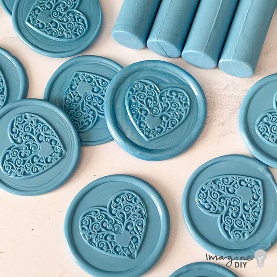 Self-Adhesive Wax Seals – Paper Hearts Invitations