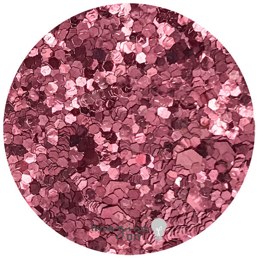 Sequin Glitter Paper - Rose Pink | PACK OF 5 | Decorative Glitter ...