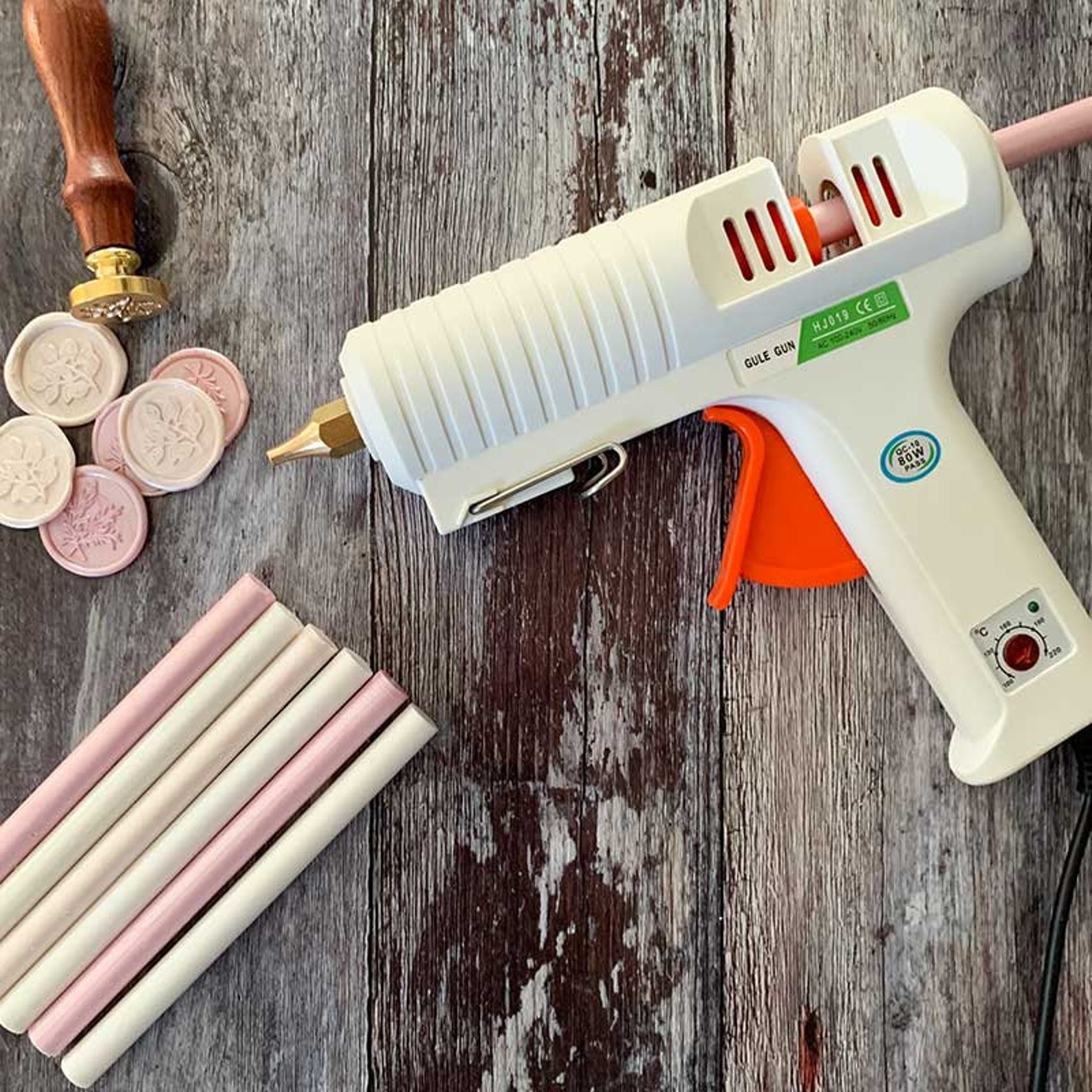 Sealing Wax Gun Wax Melting Gun for Making Wax Stamps Adjustable
