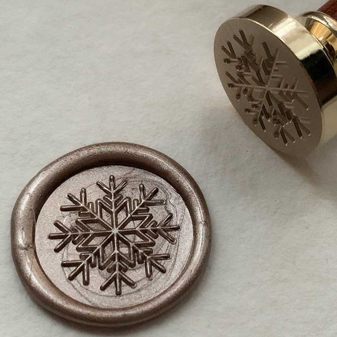 Snowflakes Christmas Wax Seal Stamp – sealingwaxstamp