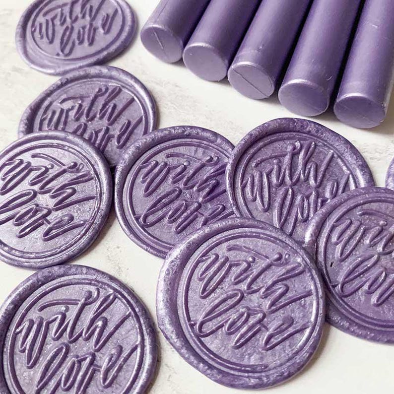 11mm Sealing Wax Stick - Lilac  ImagineDIY