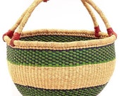 Bolga basket, Large basket, African Market basket, Bolgatanga Baskets, Storage basket, Gift basket, Made in Ghana