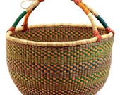 Bolga basket, Large basket, African Market basket, Bolgatanga Baskets, Storage basket, Gift basket, Made in Ghana