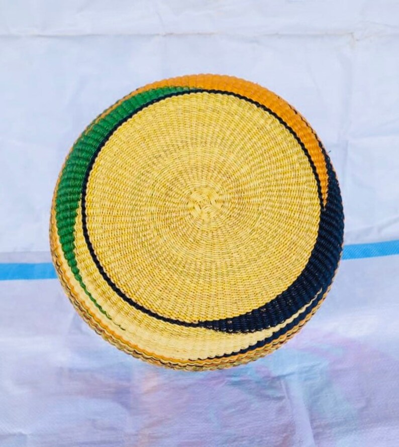 Bolga Basket Large Basket African Market Basket Bolgatanga Etsy